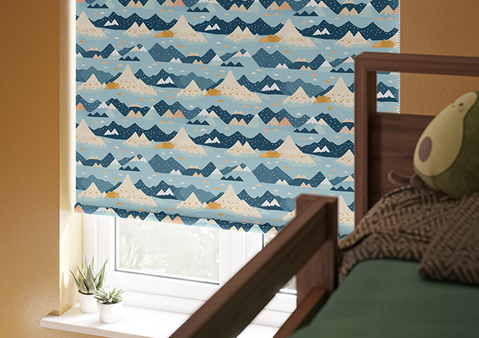 Serene Summit, Frost - Roller Blind - Image 5